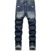 Men's Personality Indentation Jeans